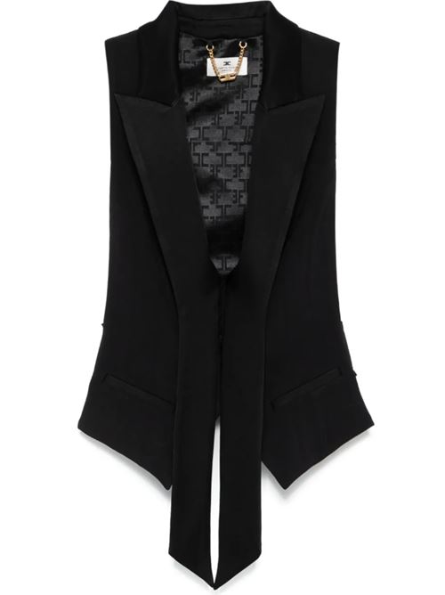 GILET SMOKING ELISABETTA FRANCHI | GL00251E2110 nero